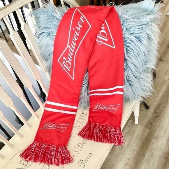 BUDWEISER, Scarf, Fifa, World Cup, Russia, 2018, Soccer, New Without Tags - Picture 3 of 9